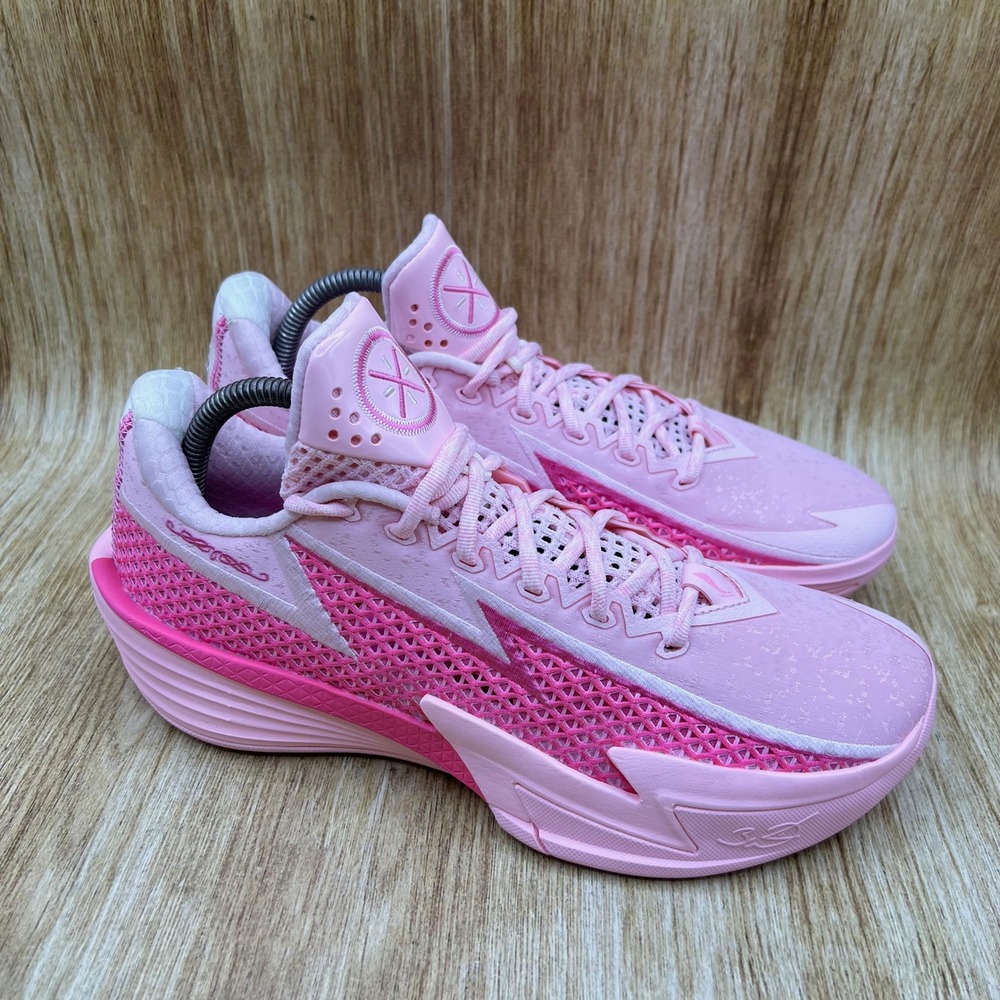 Li-Ning Wade Flash 2 Blossom Men's Size 8 Pink Basketball Sneakers ABPV013-4